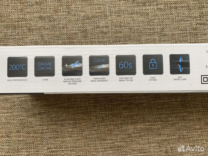 Выпрямитель для волос rowenta