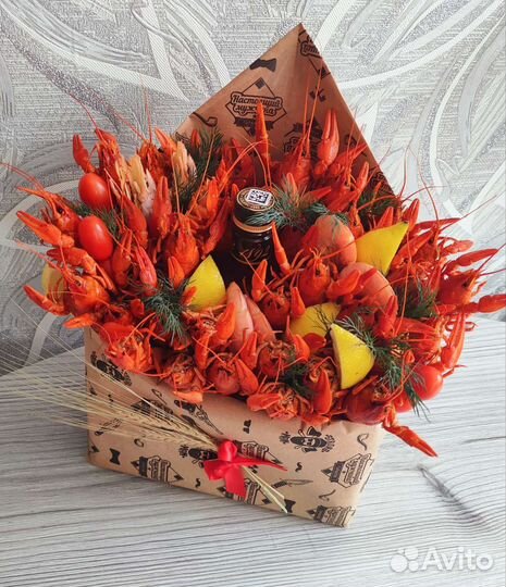 Мужские букеты съедобные