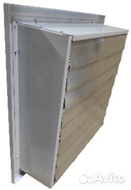 Ов-кв-200 ир осевой вентилятор vanvent с инерционн