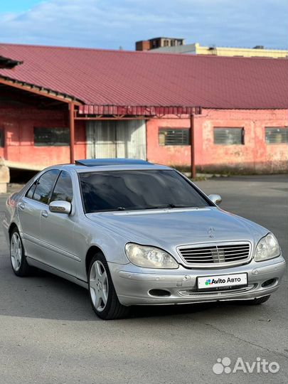 Mercedes-Benz S-класс 3.2 AT, 2000, 270 000 км