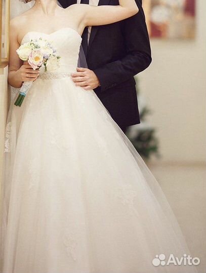 Свадебное платье Nava Bride (размер 40-42)