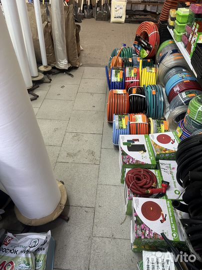 Шланги поливочные резиновые, пвх