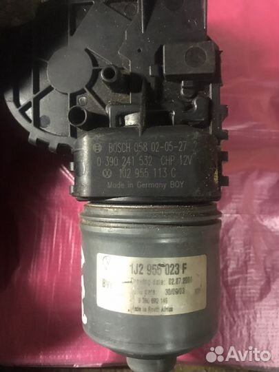 Моторчик стеклоочистителя golf 4, octavia