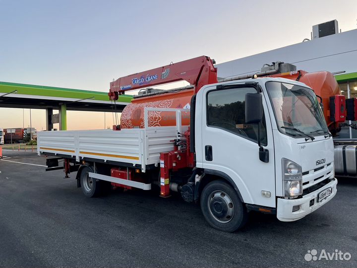 Isuzu NPR75L-H с КМУ, 2014