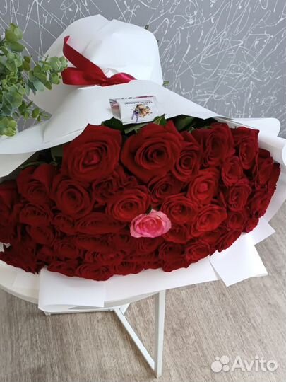 Букеты из 25;51;101 розы