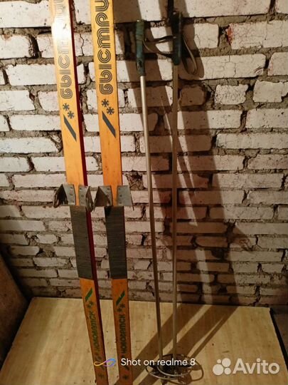 Лыжные палки алюминиевые СССР