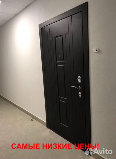 Тяжелая дверь входная металлическая с бесплатной у