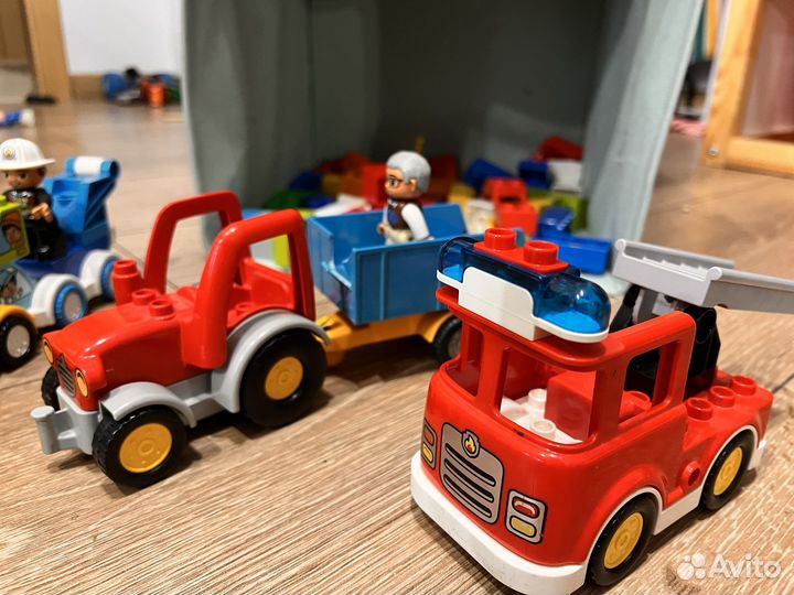 Lego дупло машинки