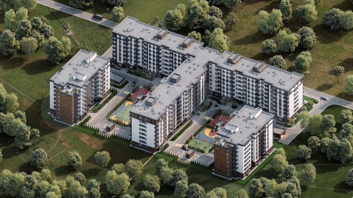 2-к. квартира, 60,4 м², 2/9 эт.