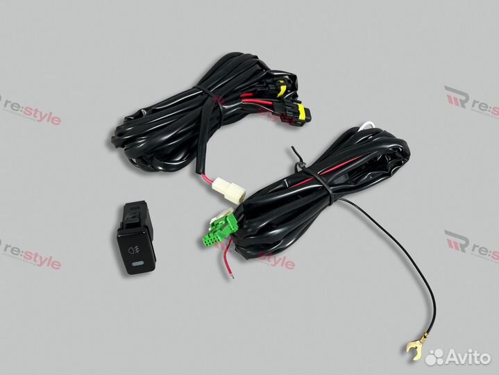 Уст комплект туманок Toyota Probox 02-14г