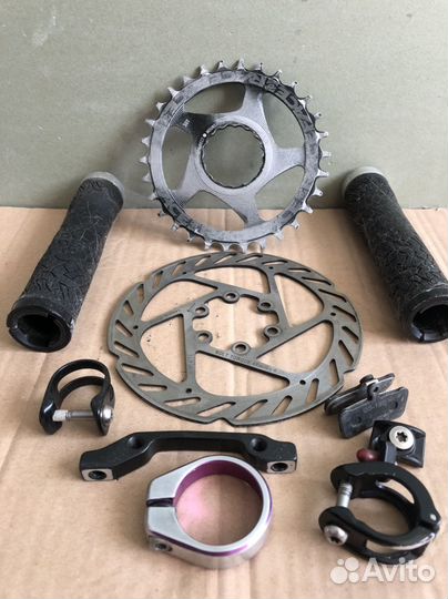Разные запчасти на MTB