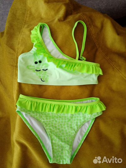 Купальник детский раздельный новый