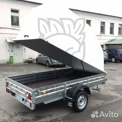 Прицеп 05.022 с крышкой пластиковой. Гарантия