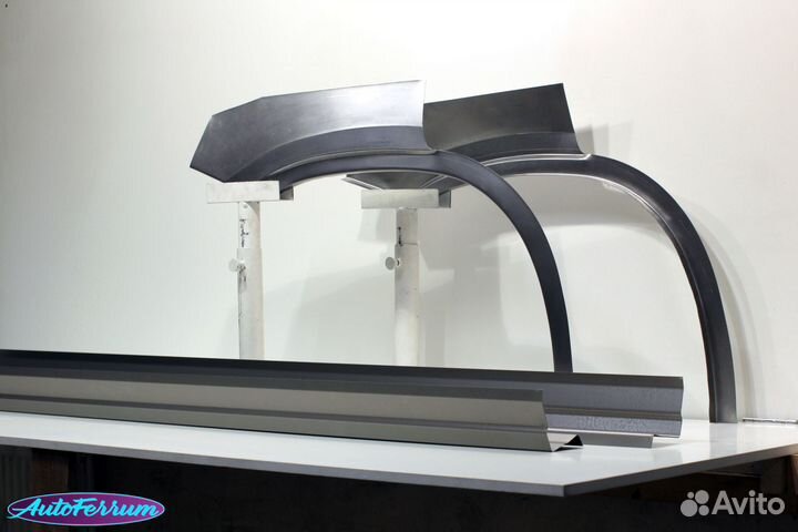 Nissan Xtrail 31 ремкомплект задних арок и порогов