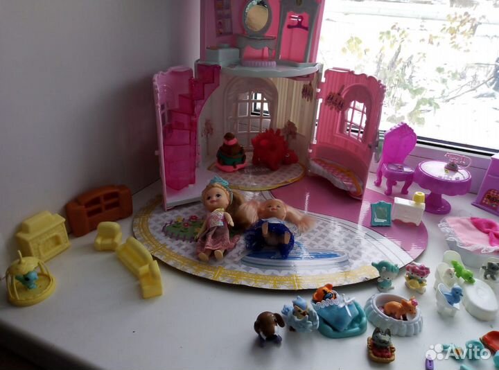 Замок принцессы+питомцы