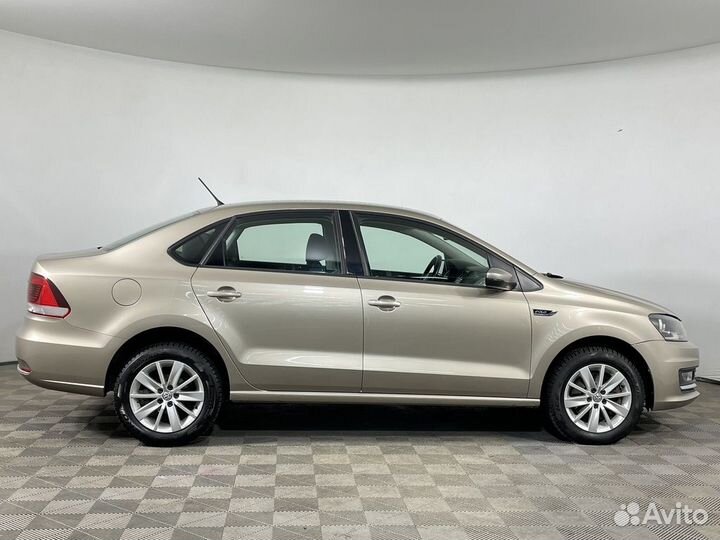 Volkswagen Polo 1.6 AT, 2015, 90 268 км