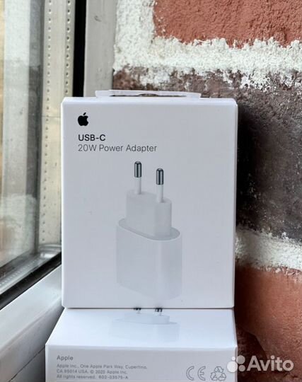 Apple Адаптер/Блок USB Type-C 20W Новый