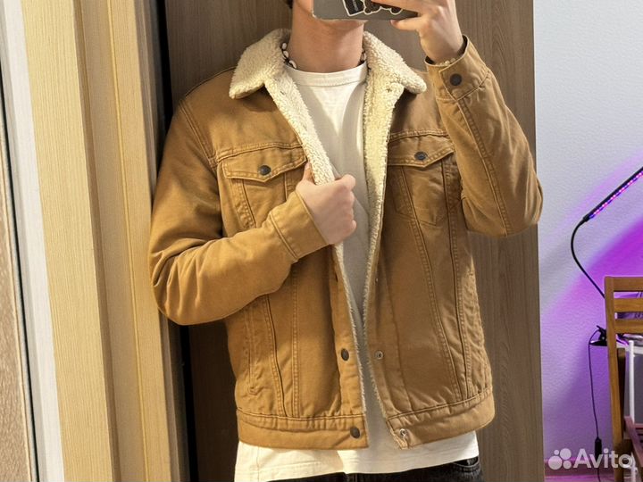 Мужская джинсовка Levi's с утеплителем