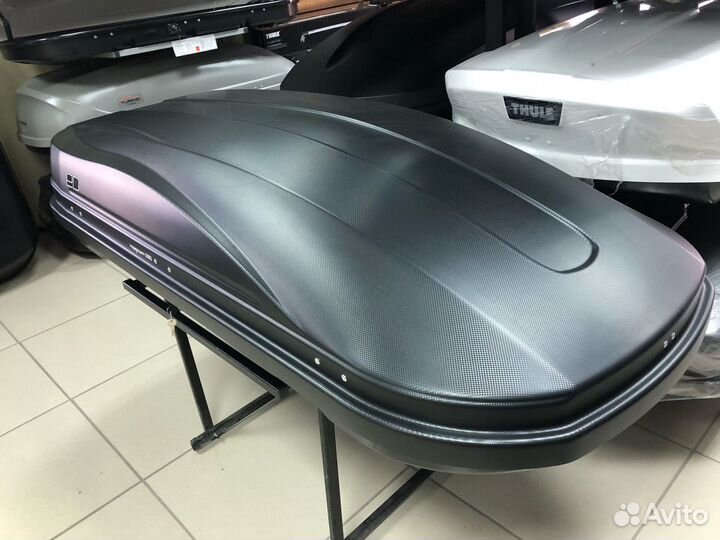 Автобокс багажник на крышу Nissan Qashqai