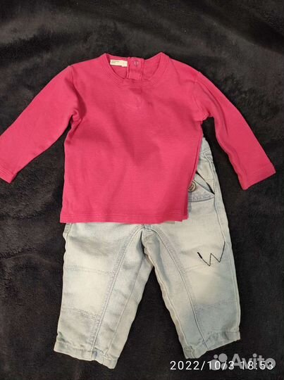 Детские вещи пакетом для девочек 26 вещей