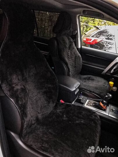 Накидки меховые чёрные