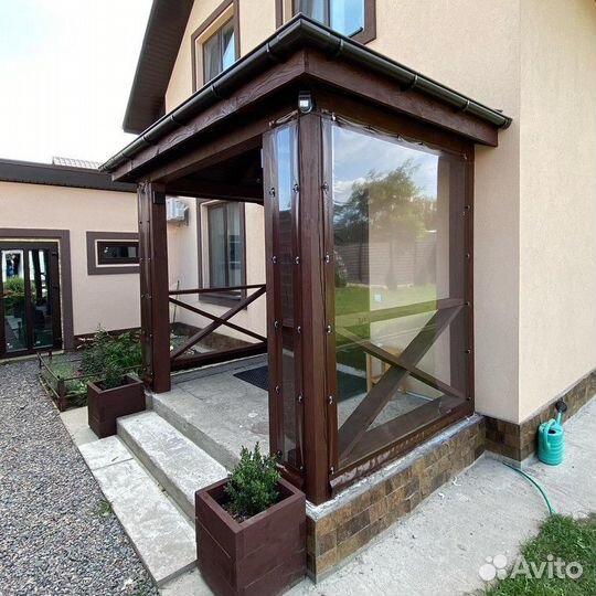 Мягкие окна пвх для веранд и террас