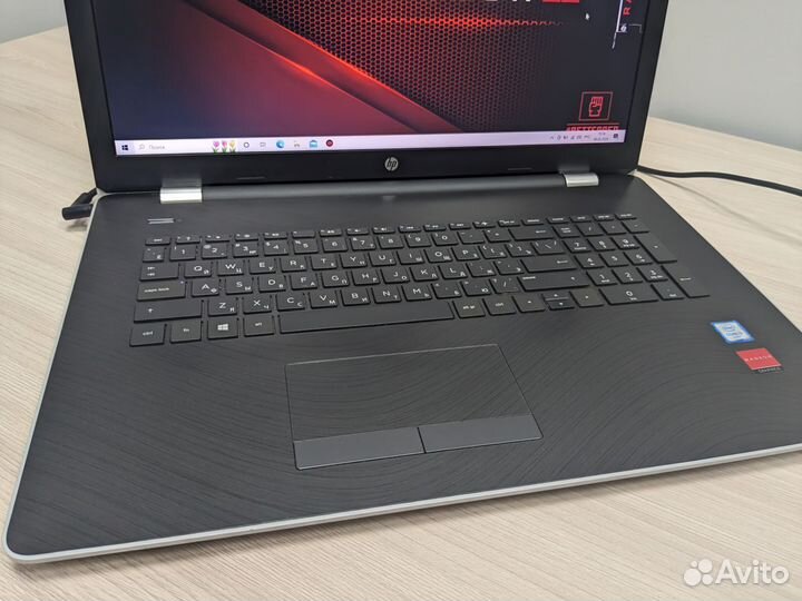 Мощный ноутбук Hp экран 17.3 /16gb/2 видеокарты