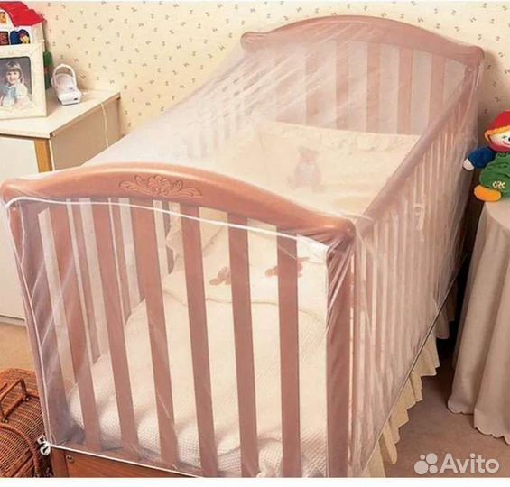 Универсальная москитная сетка для детской кроватки