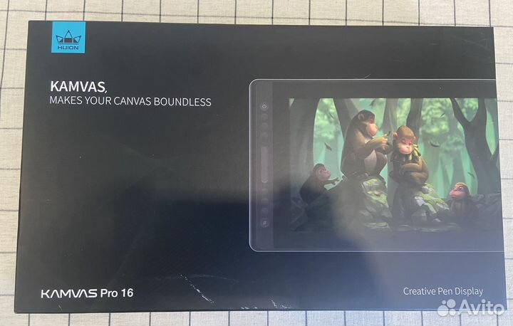 Графический планшет huion kamvas pro 16