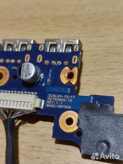 BA92-08350A кнопка вкл с USB