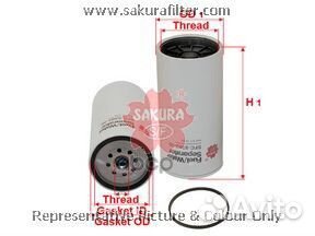 SFC530230SAK фильтр топл. сеп.30мкр H217 D108