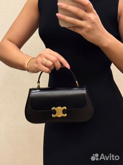 Сумка Celine Lola in shiny calfskin