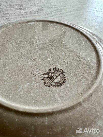 До 1917 Блюдо тарелка салатник vileroy & boch