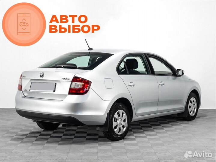 Skoda Rapid 1.6 МТ, 2019, 118 724 км