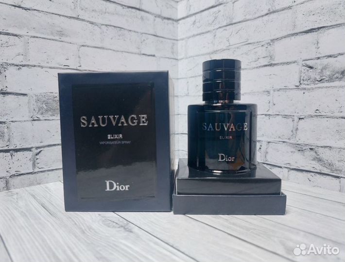 Мужские духи Dior Sauvage elixir lux