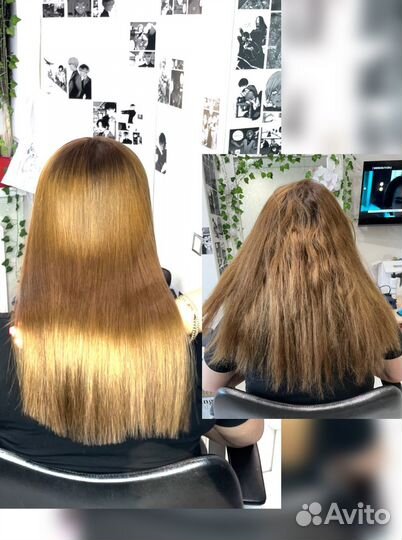 Ботокс,кератиновое выпрямление,наращивание волос