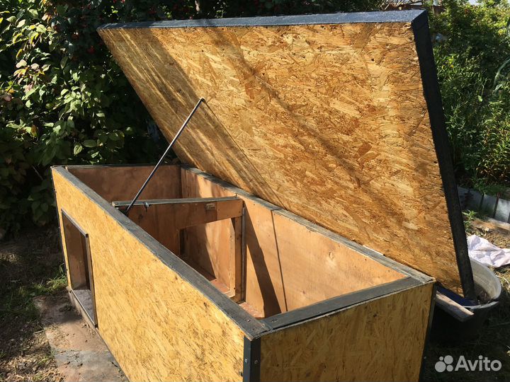 Будка для собаки утепленная