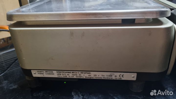 Весы c печатью этикетки Digi SM-5000BS
