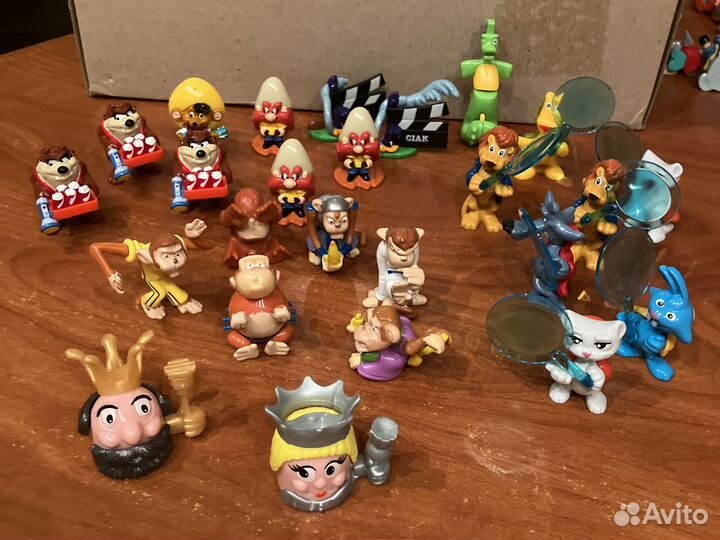 Игрушки из киндер-сюрпризов 90-х годов