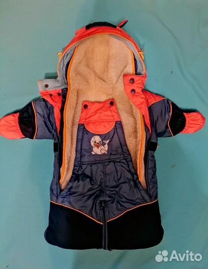 Детский демисезонный комбинезон 74