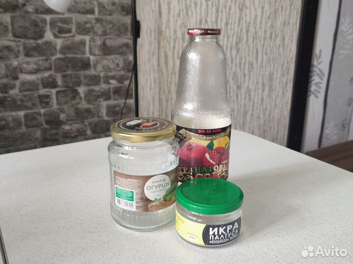 Банки 0.7 и 0.2 + бутылки 1л стеклянные 24 шт