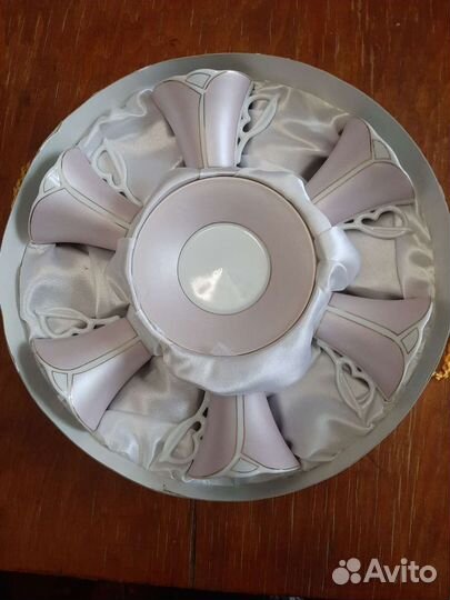 Кофейный сервиз не использовался