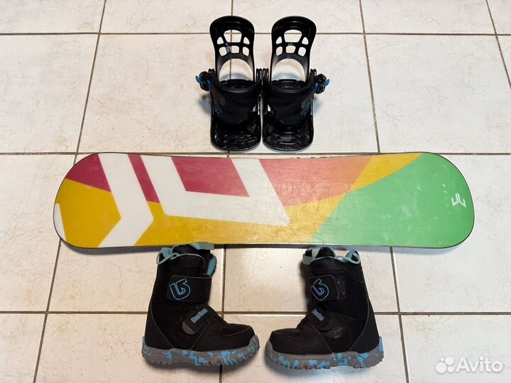 Сноуборд комплект Beany Birdie - 90 + Burton - 28