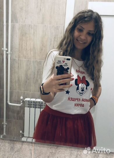 Комплект Минни Маус мама+дочь