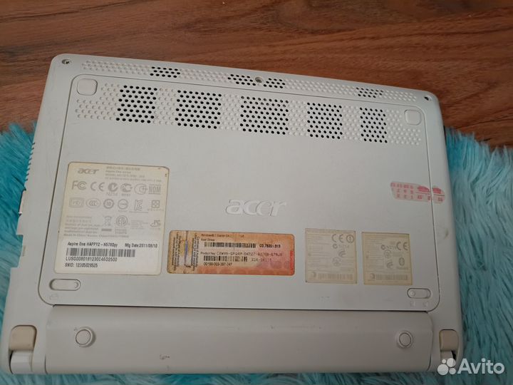 Нетбук acer aspire one