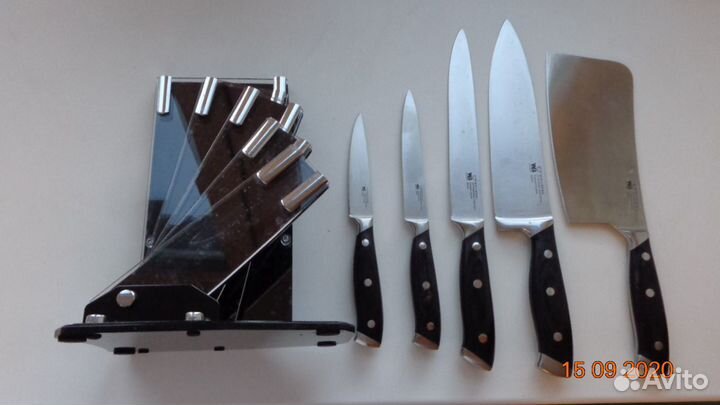 Набор ножей для кухни Wellberg