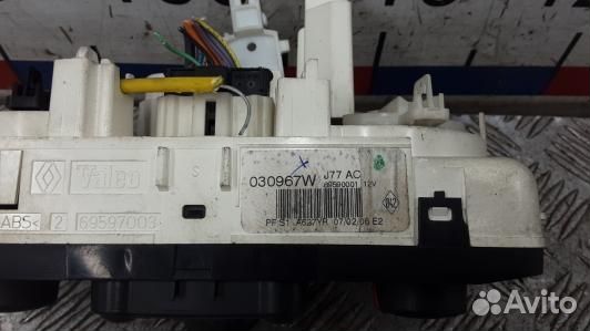 Блок управления печки и климат-контроля renault cl