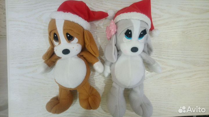 Пара мягких милых собачек Дисней Почта