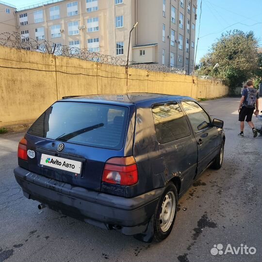 Volkswagen Golf 1.8 МТ, 1991, 28 429 км