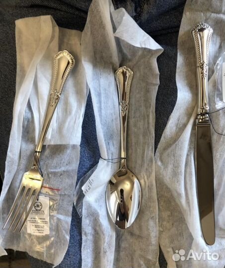 Столовый набор из серебра Аргента